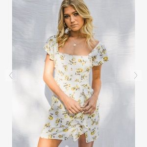 Toby Heart Ginger yellow floral dress!